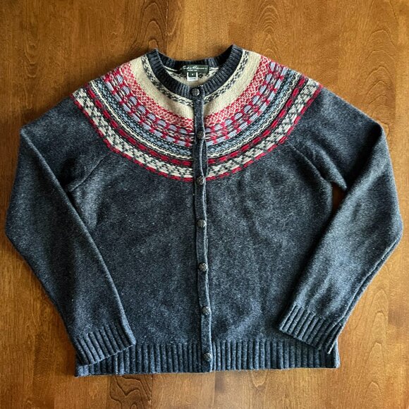 Eddie Bauer inverse wool sweater M - Picture 1 of 8